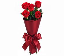 Букет 5 Красных роз Эдлесс Лав в Акуше
