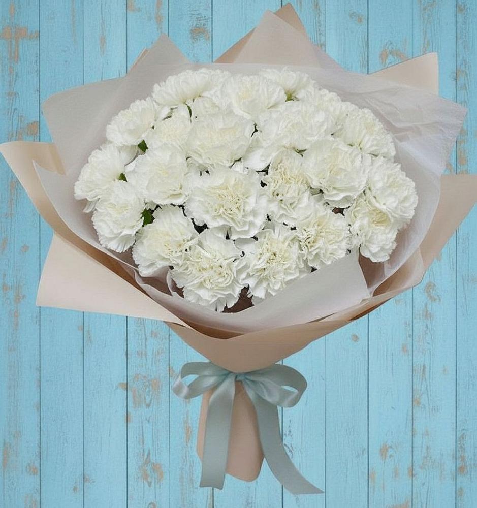 Букет цветов из: Гвоздики в Акуше