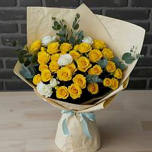 Букет цветов из:  Розы #REPLACE_PRED# Акуше