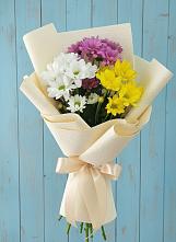 Букет цветов из:  Хризантемы в Акуше