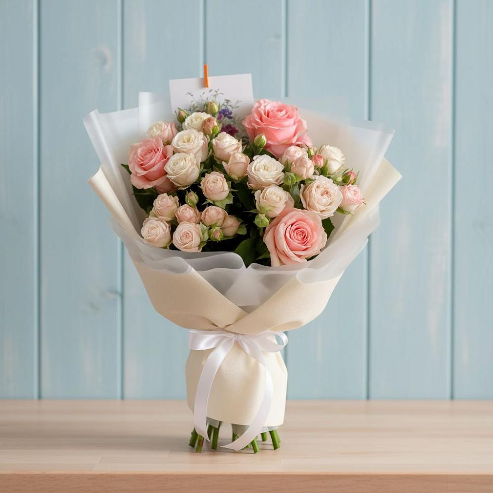 Букет цветов из: Розы в Акуше