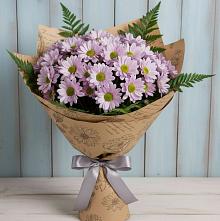 Букет цветов из:  Хризантемы в Акуше