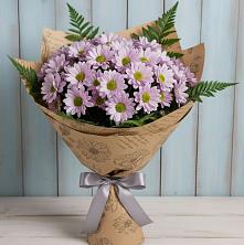 Букет цветов из:  Хризантемы в Акуше