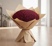 Букет 101 Красная роза #REPLACE_PRED# Акуше