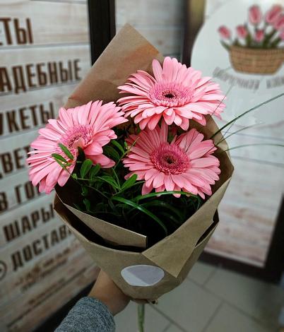 Букет цветов из: Герберы в Акуше