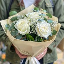 Букет Нежные грёзы в Акуше Букет цветов из: Розы в Акуше