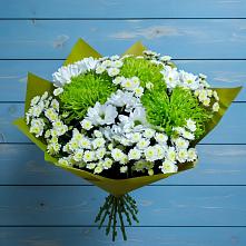 Букет цветов из:  Хризантемы в Акуше