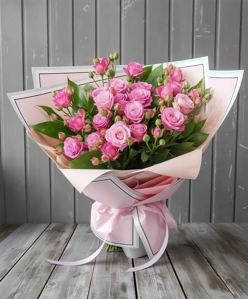 Букет Розовый кустик в Акуше