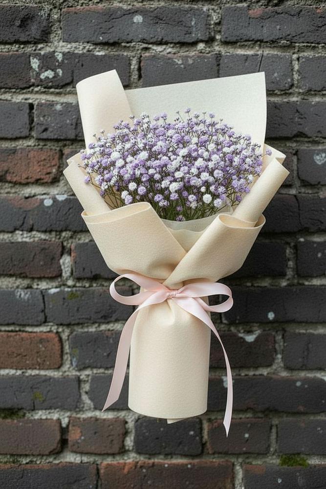 Букет цветов из: Гипсофила в Акуше