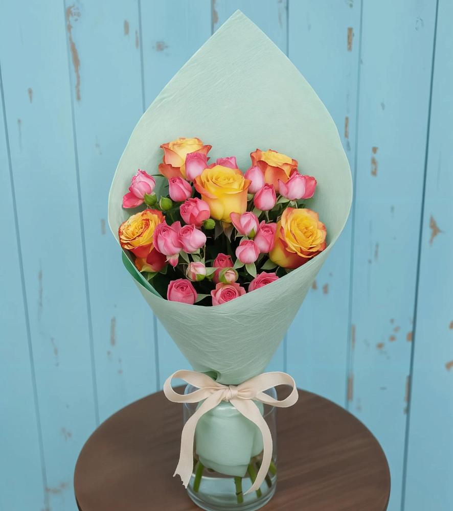 Букет цветов из: Розы в Акуше