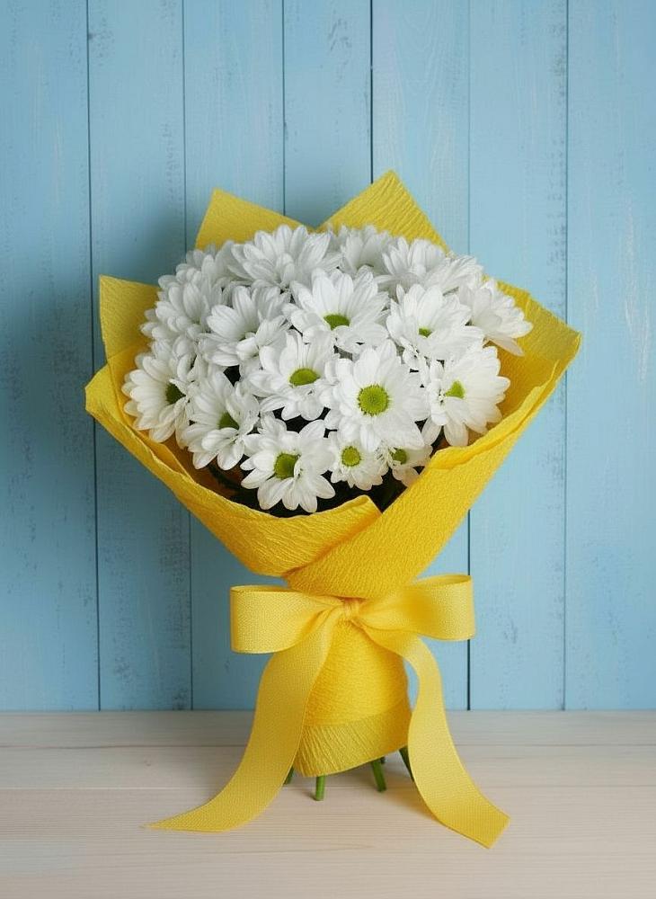 Букет цветов из: Хризантемы в Акуше