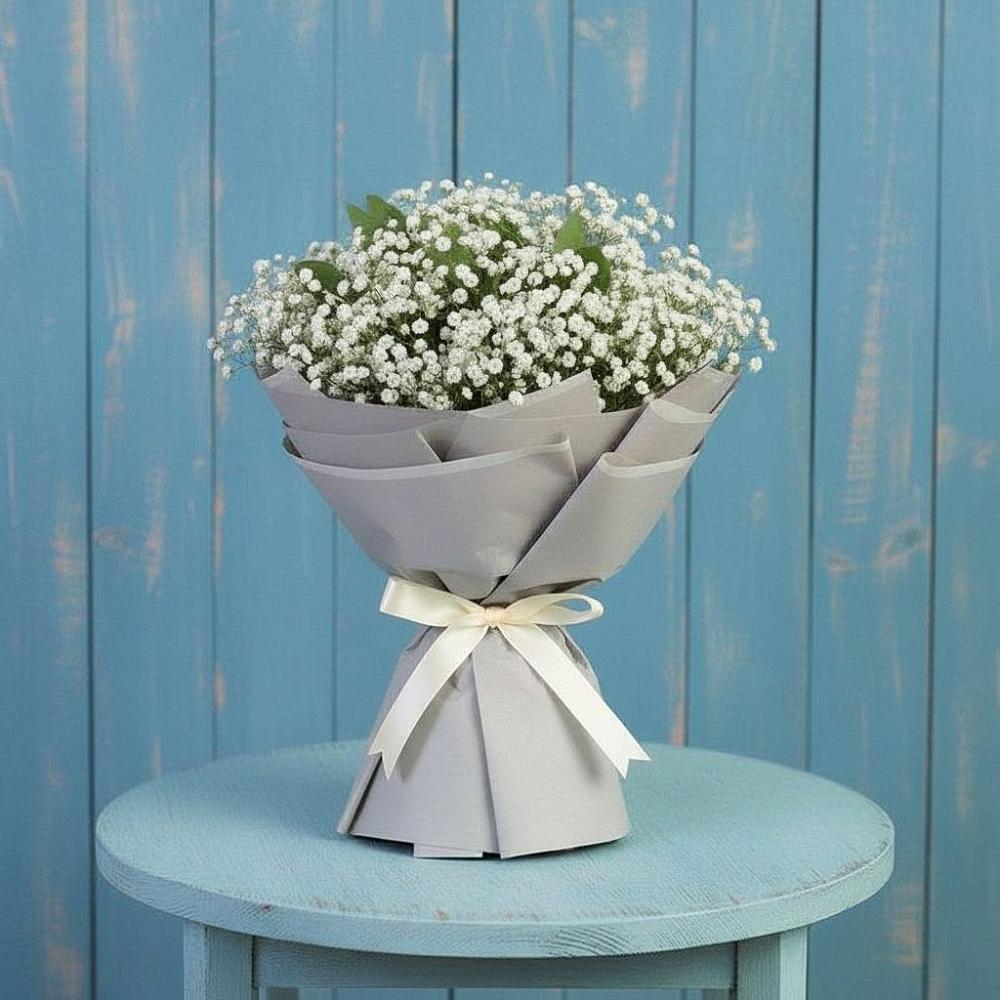 Букет цветов из: Гипсофила в Акуше