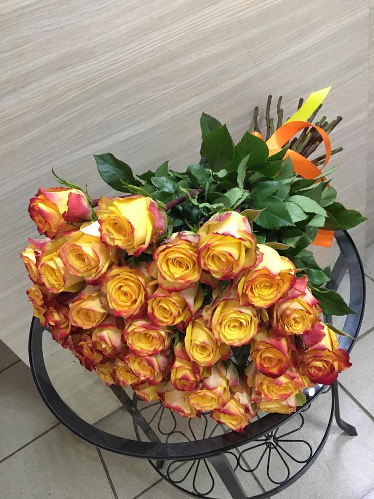 Букет Желтые розы в Акуше