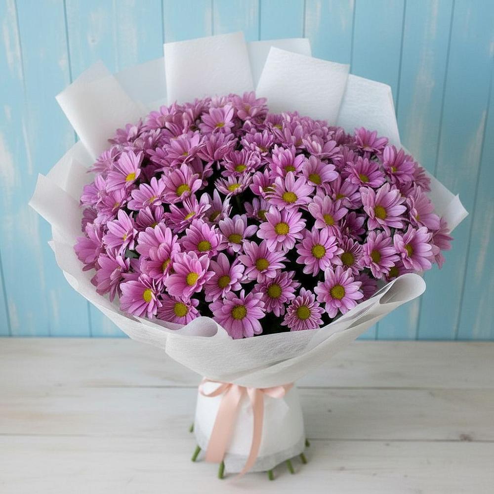 Букет цветов из: Хризантемы в Акуше