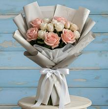 Букет цветов из:  Розы в Акуше