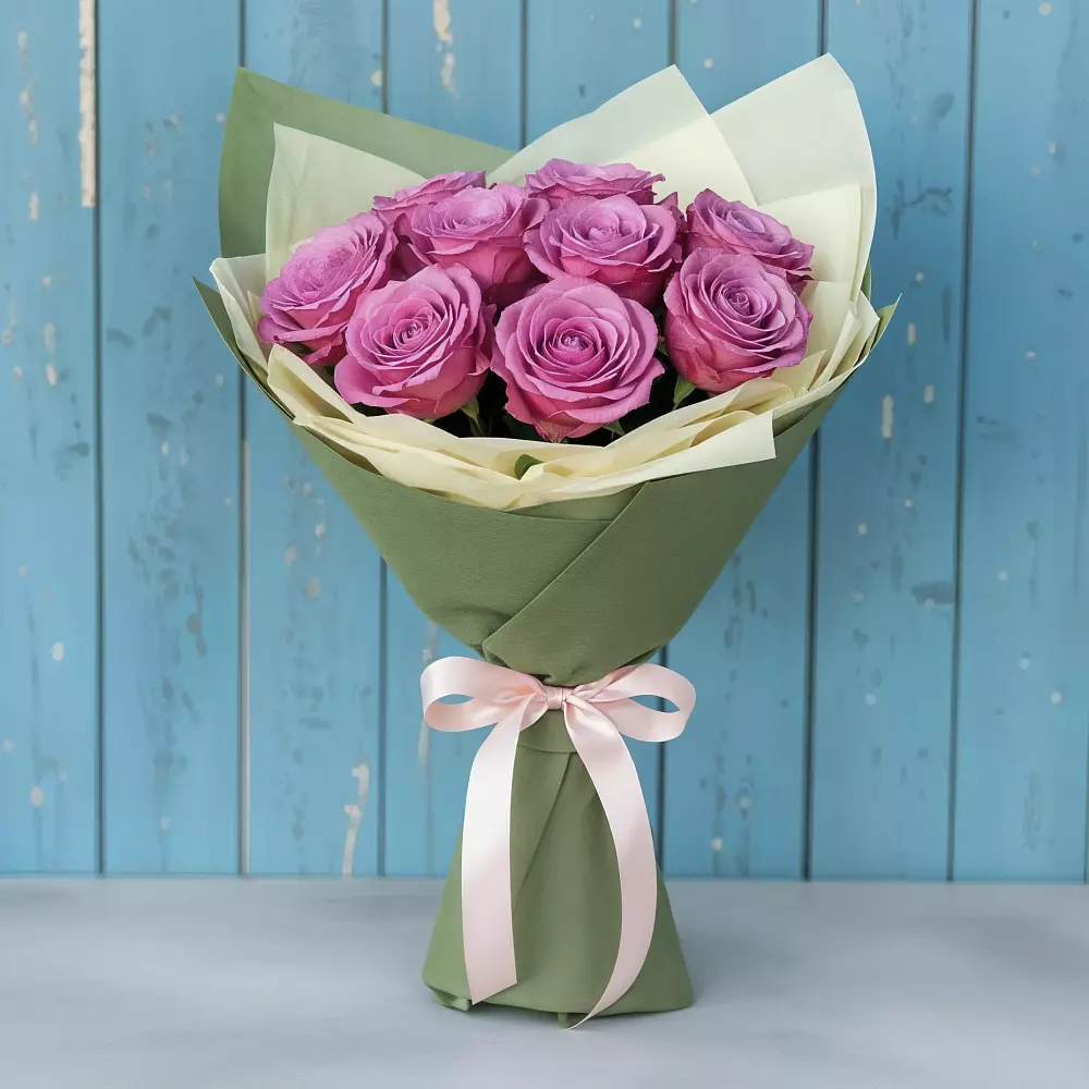 Букет Розы Фёрст Леди в Акуше