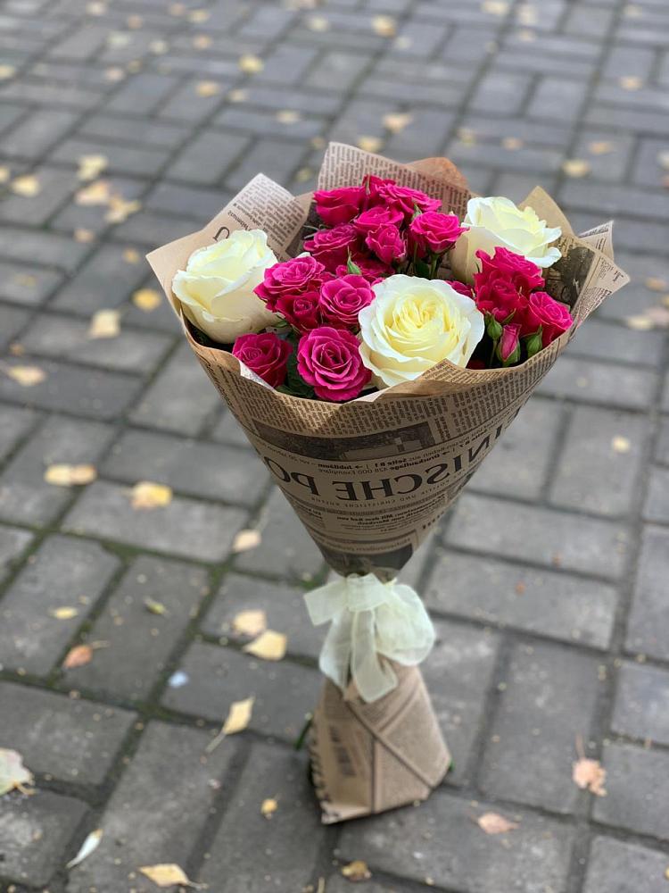 Букет цветов из: Розы в Акуше