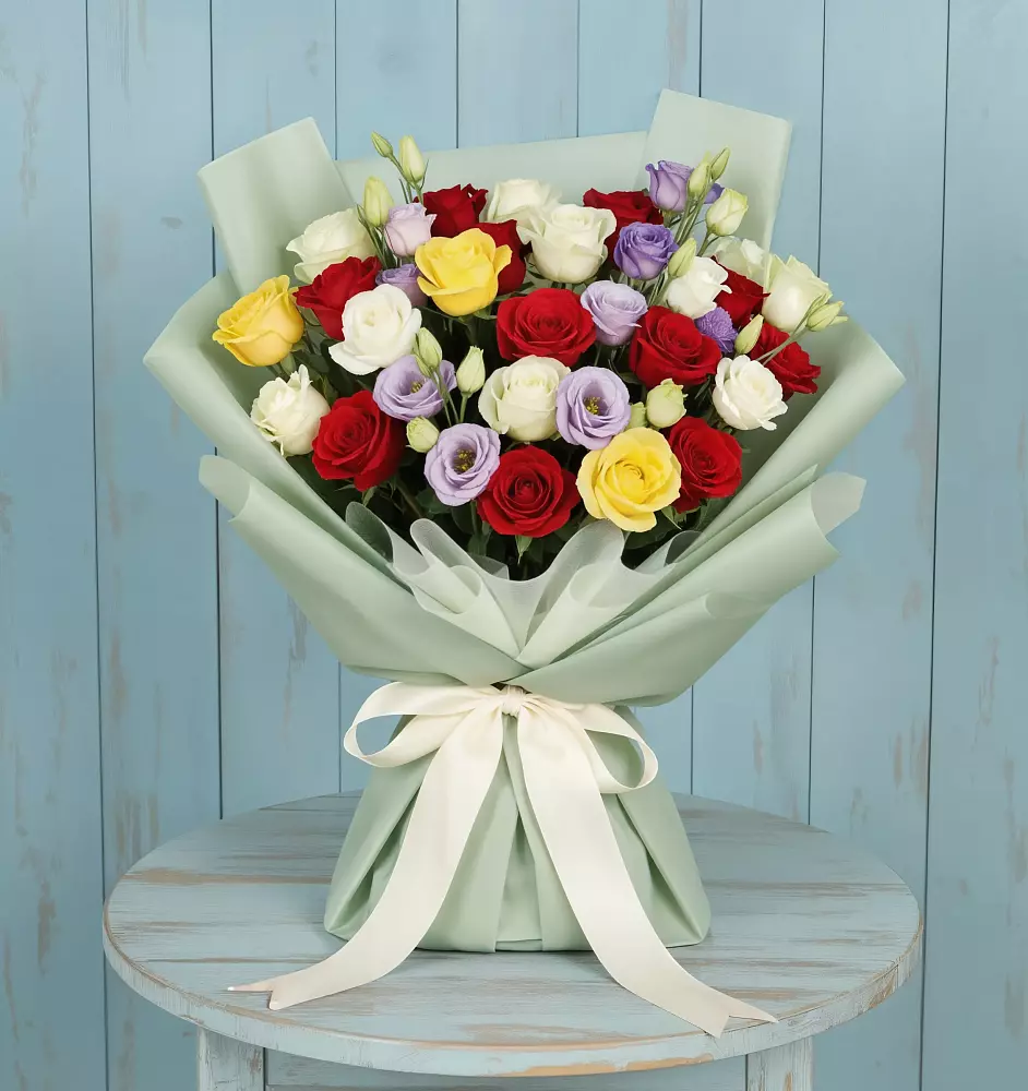 Букет цветов из: Розы в Акуше