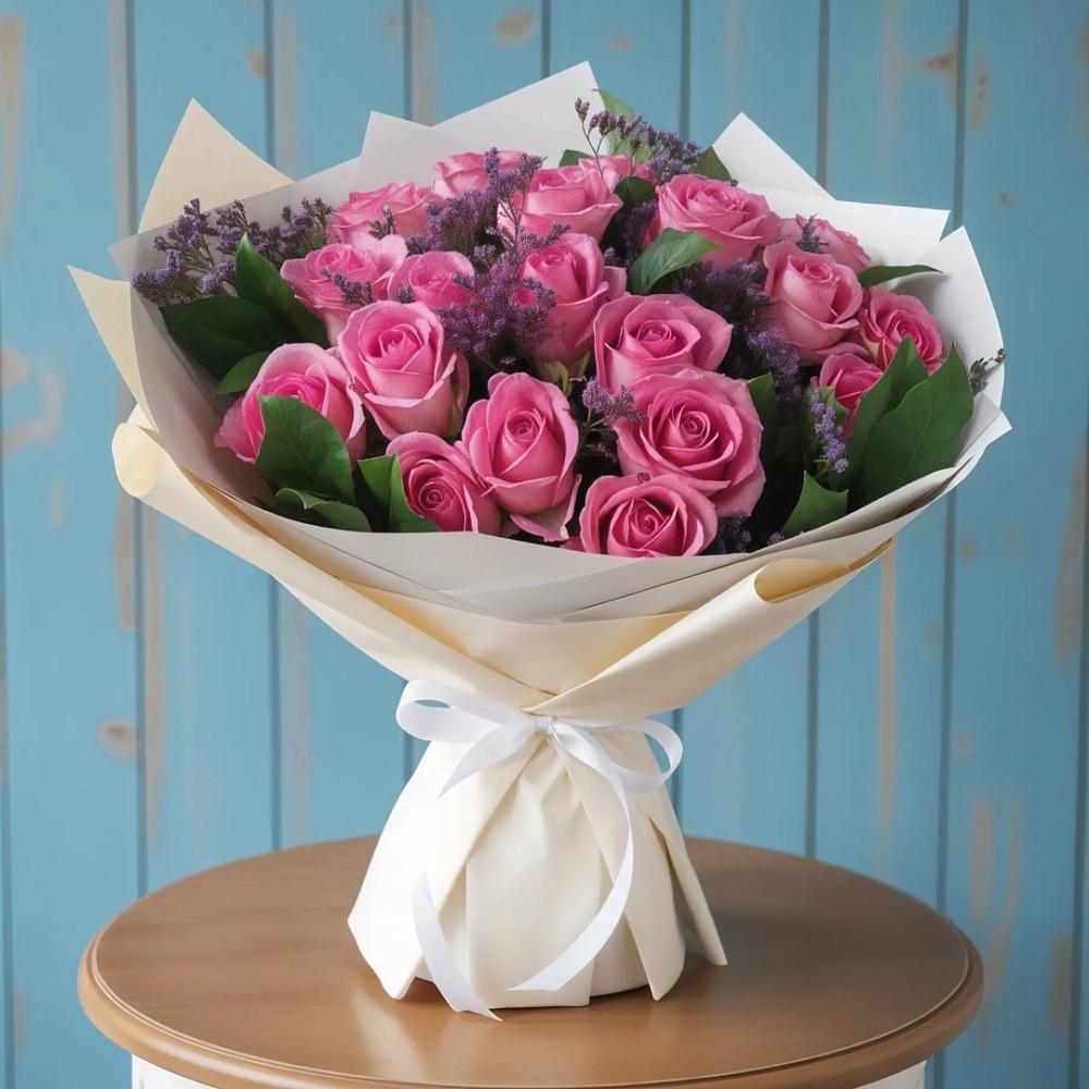 Букет цветов из: Розы в Акуше