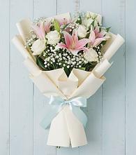 Букет цветов из:  Лилии в Акуше