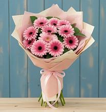 Букет цветов из:  Герберы в Акуше